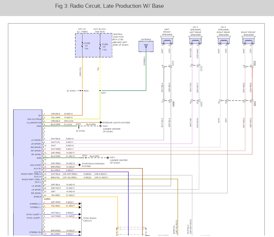 Stereo Wiring Hi I Have A 2012 Ford Transit Van I Am Trying To 