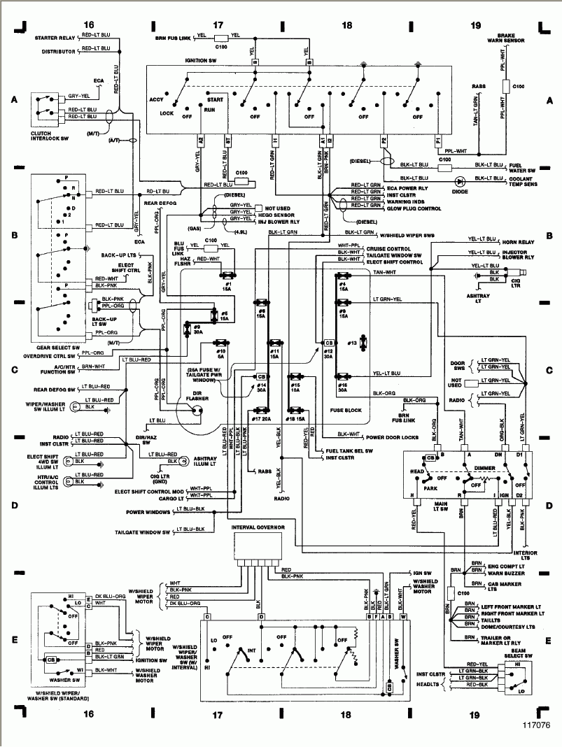 Trailer Light Wiring Diagram 1989 F 250 Design Diagrom For Firing