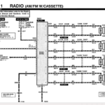 What Are The Color Codes On A Factory 1995 Ford Explorer Radio Speaker