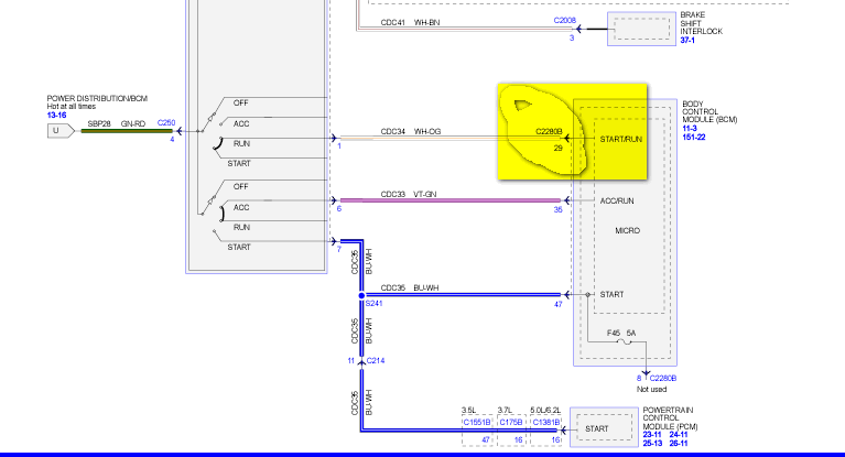 Where Can I Find A Ignition Hot On A 2012 Ford F150 Fx4 With The Sony 