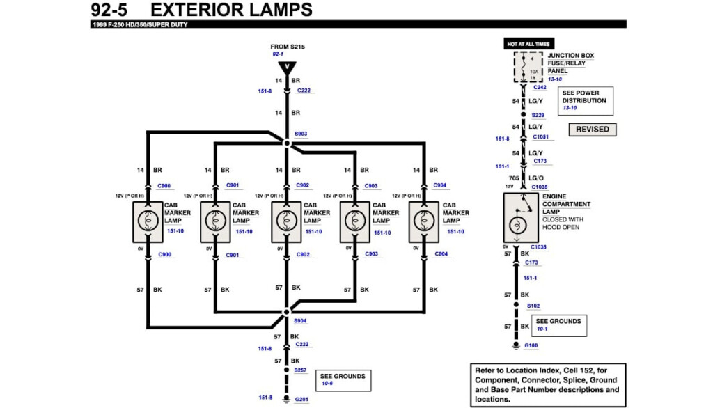 Where Can We Find A 1999 F350 Diesel Truck Wiring Diagram Tail lights 