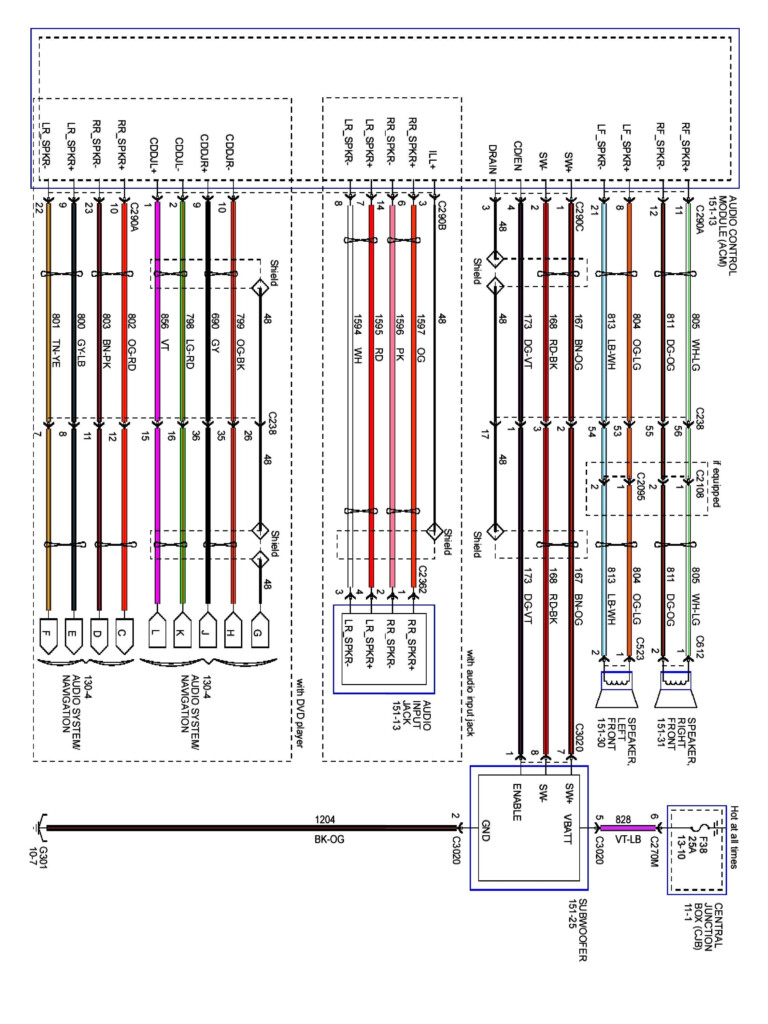 Wiring Manual PDF 01 Ford Taurus Wiring Diagram