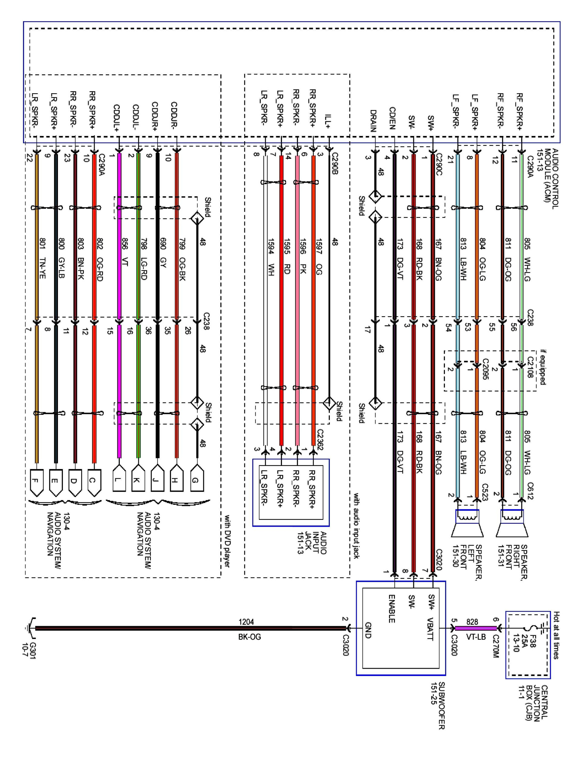 Wiring Manual PDF 01 Ford Taurus Wiring Diagram