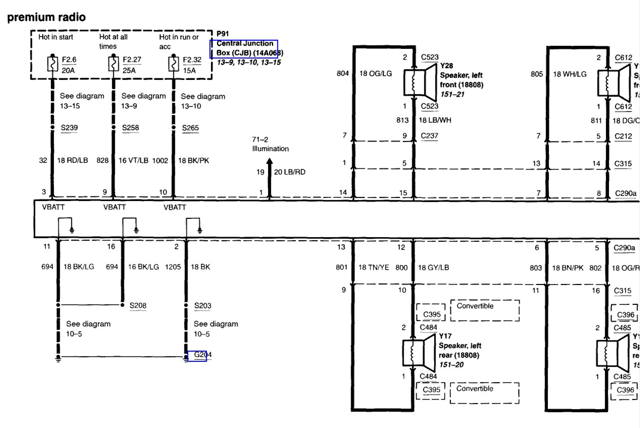 02 Mustang Mach Radio Wiring Diagram Organicked