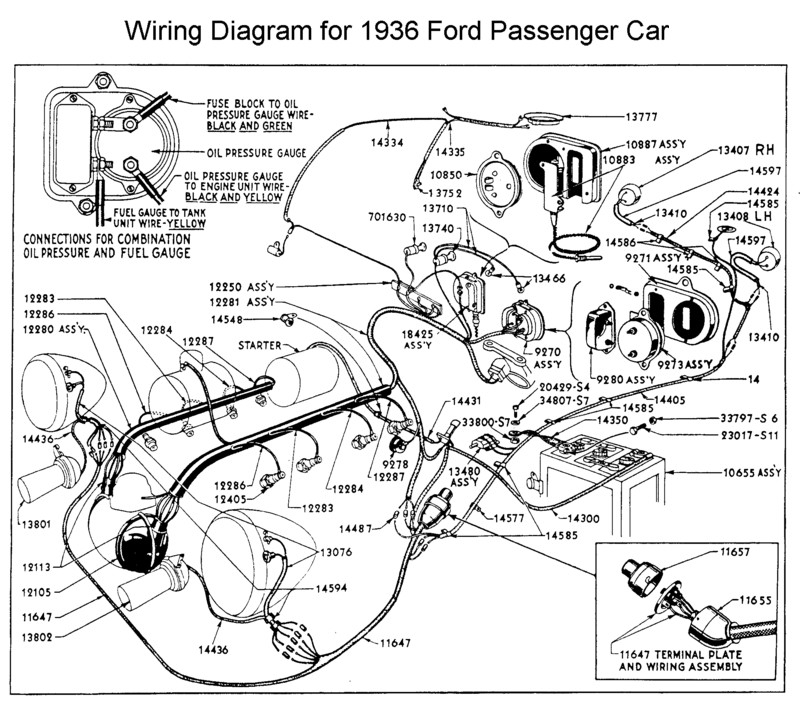 1940 Ford Wiring Diagram Flathead Electrical Wiring Diagrams Png 