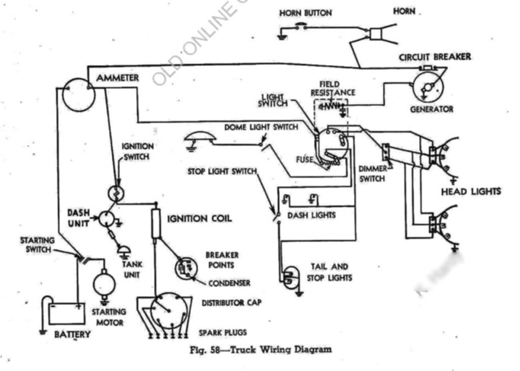 1954 Ford Car Wiring Diagram DriverLayer Search Engine