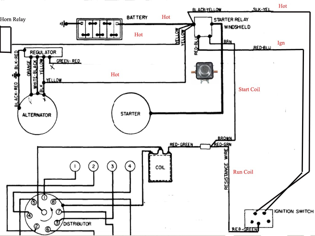 1974 Ford F100 Ignition Switch Wiring Diagram