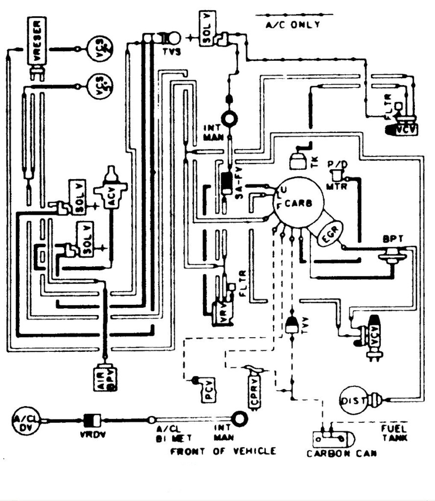 1987 Ford Ranger Ignition Wiring Diagram Ford Ranger Fuel System 