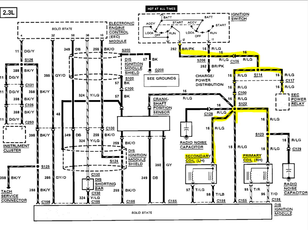 1988 Ford Festiva Ignition Wiring Diagram