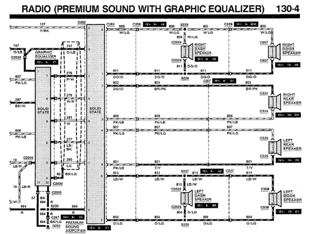 1989 Mustang Radio Wiring Diagram