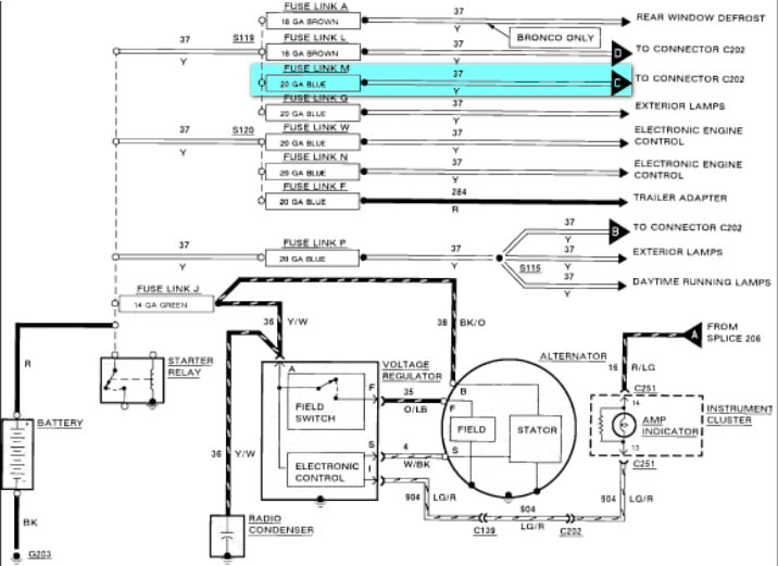 1990 Ford F150 Ignition Wiring Diagram