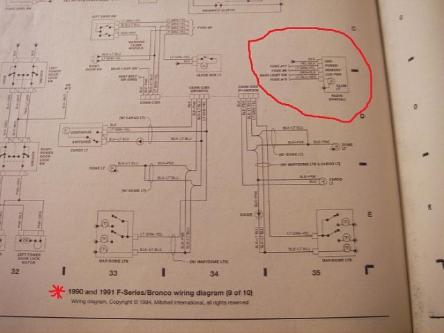 1991 Ford F150 Radio Wiring Diagram Wiring Diagram