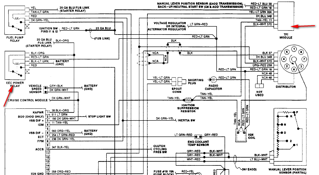 1992 Ford F150 Ignition Wiring Diagram Database Wiring Collection