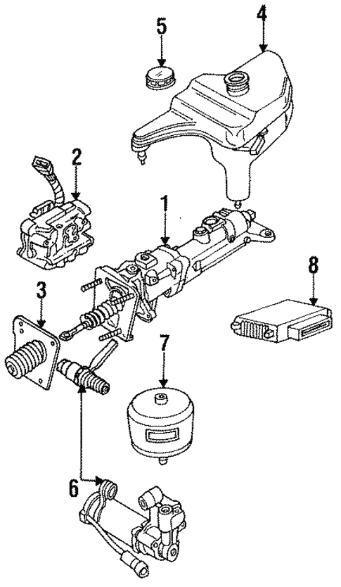 1992 Ford Ranger Clutch And Pressure Plate Diagram