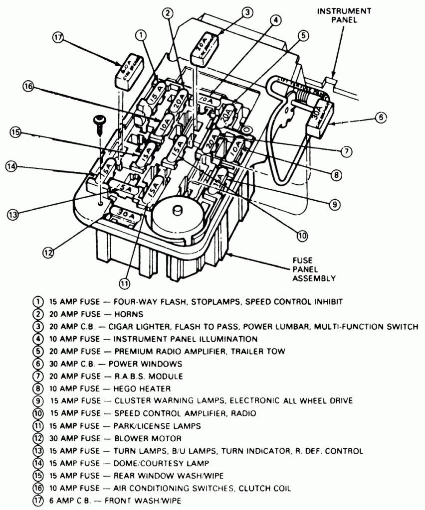 1994 Ford Explorer Radio Wiring Diagram Collection