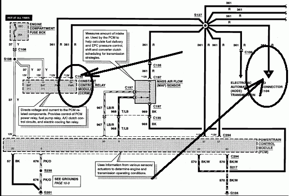 1995 Mustang Gt Ccrm Wiring Diagram