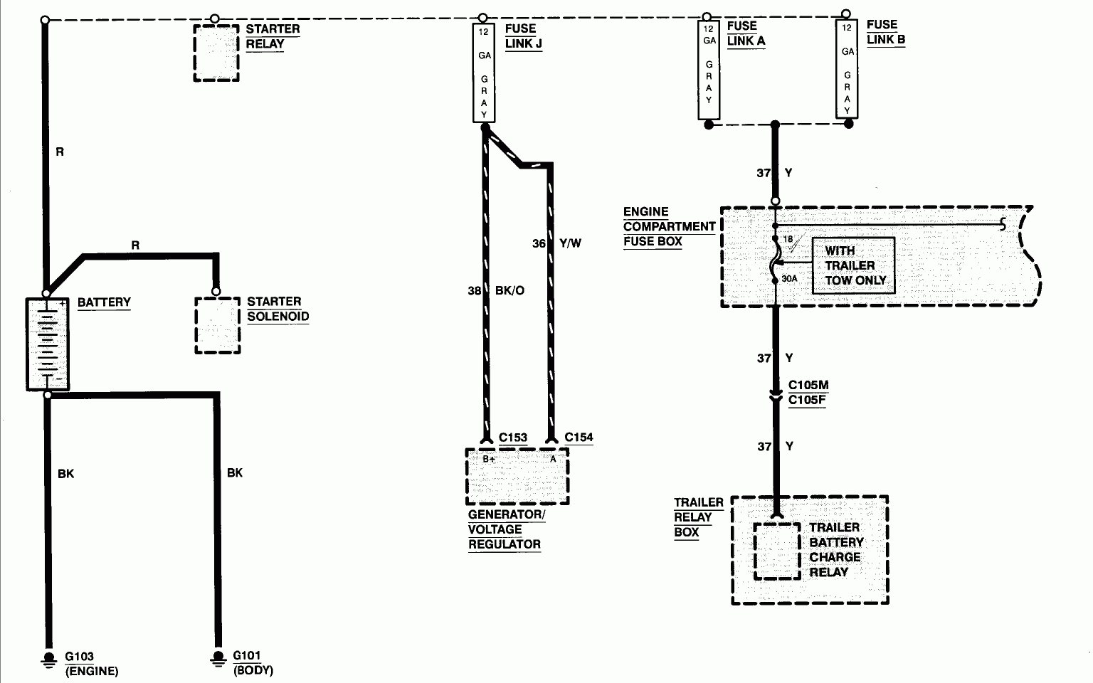 1996 Ford F150 Battery To Starter Shorted Against Frame