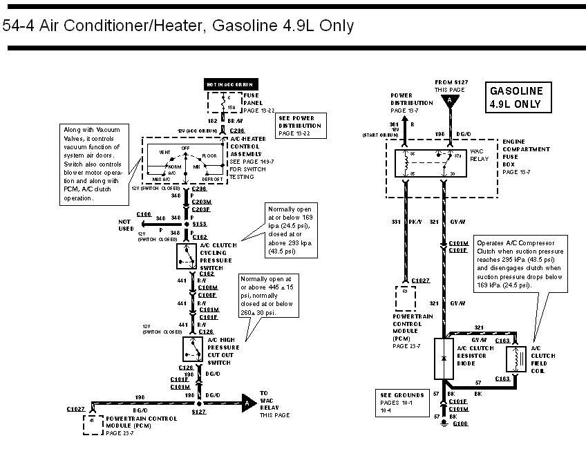 1996 Ford F150 Power Window Wiring Diagram