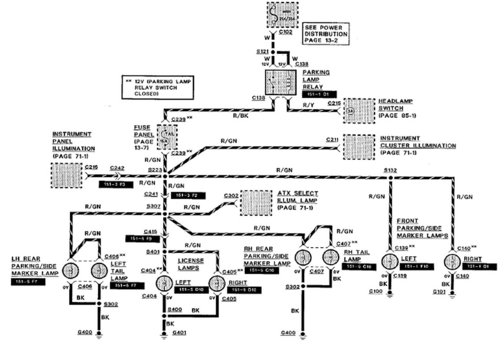 1998 Ford Festiva Radio Wiring Diagram