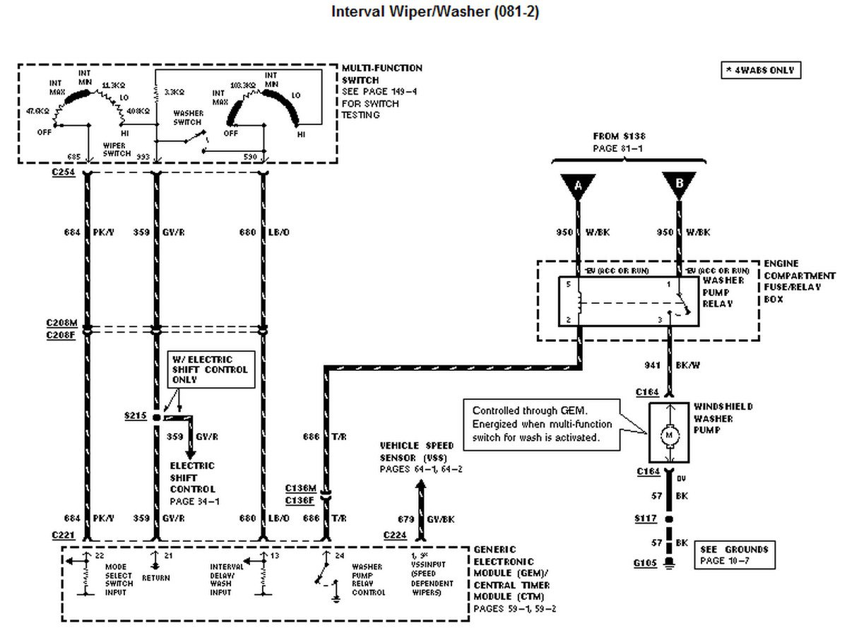 1998 Ford Ranger Dome Light Wiring Diagram