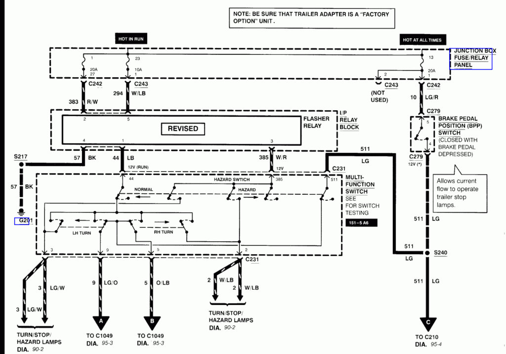 1999 Ford F 250 Need Wiring Diagram super duty extended Cab towing