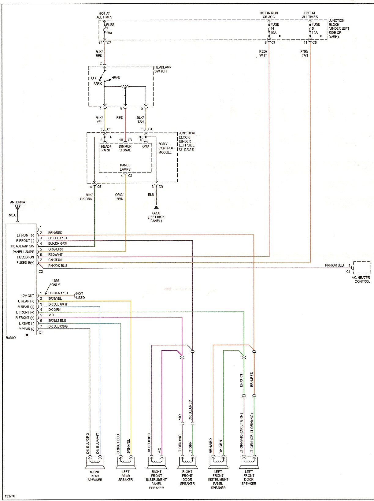 1999 Ford Ranger Radio Wiring Diagram For Your Needs