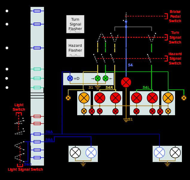 2000 Ford F250 Multifunction Switch Wiring Diagram