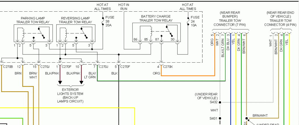 2000 Ford F250 Wiper Wiring Diagram