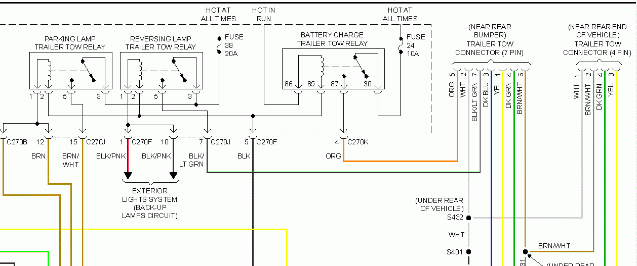 2000 Ford F250 Wiper Wiring Diagram