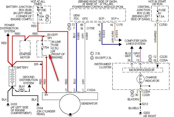 2000 Ford Focus Wiring