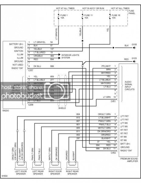 2004 F250 Stereo Wiring Diagram