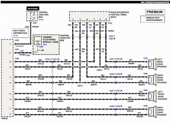 2007 Ford Focus Radio Wiring Diagram Collection Wiring Diagram Sample