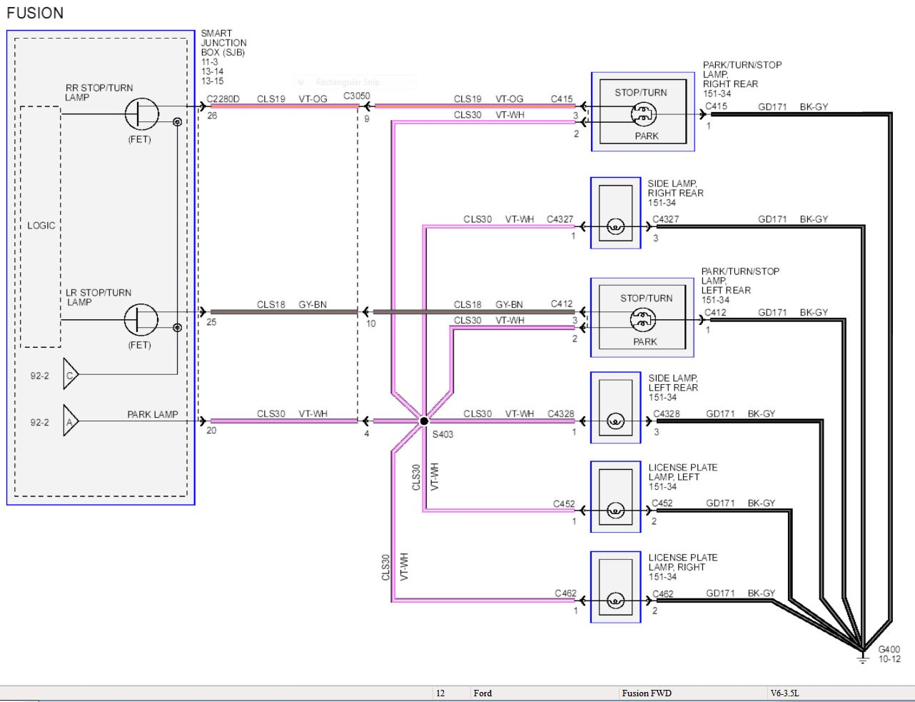 2011 Ford Fusion Radio Wiring Diagram Images Wiring Collection