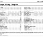 2014 Ford Escape Wiring Diagram Manual Original