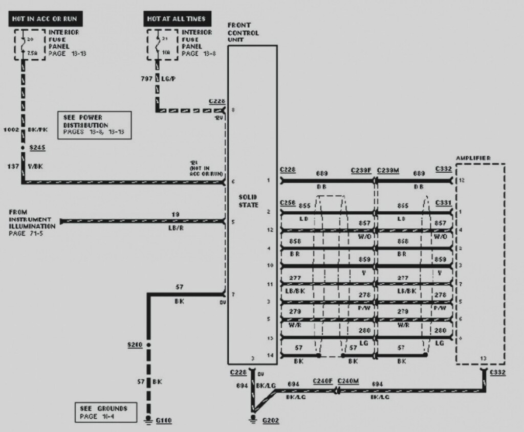 43 2003 Ford Explorer Radio Wiring Harness Wiring Diagram Source Online