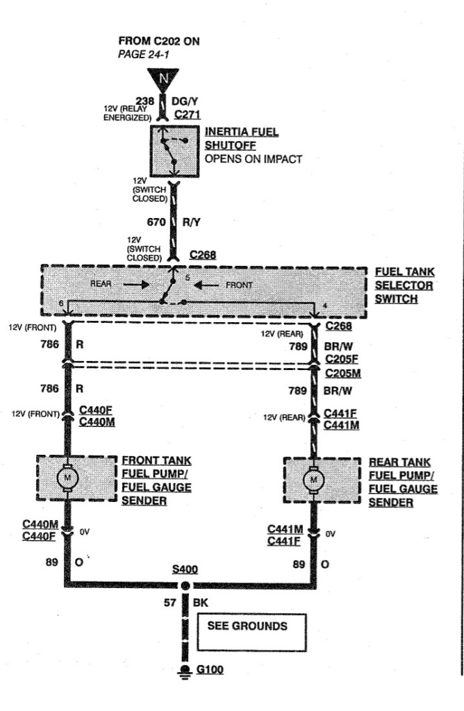 86 Ford F150 Fuel System Diagram