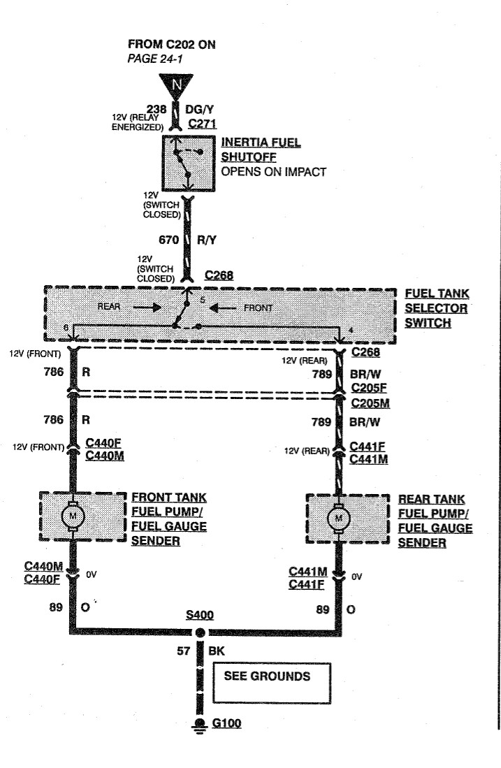 86 Ford F150 Fuel System Diagram