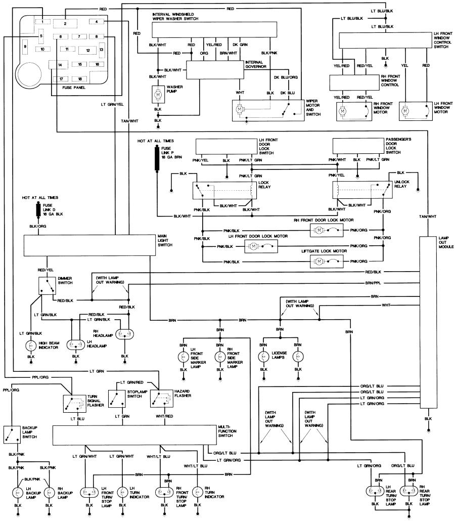 Bronco II Wiring Diagrams Bronco Corral