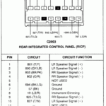 Download 1996 Ford Explorer Jbl Radio Wiring Diagram PNG Fitel Diagram