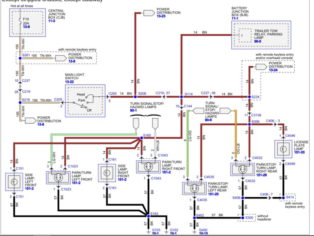 Ford E 350 Tail Light Wiring Diagram Wiring Diagram