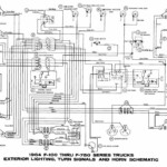 Ford F 100 Through F 750 Trucks 1964 Exterior Lighting Turn Signals