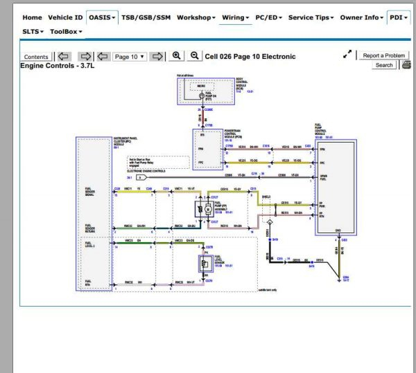 Ford Fusion 2016 Electrical Wiring Diagrams Auto Repair Software Auto 