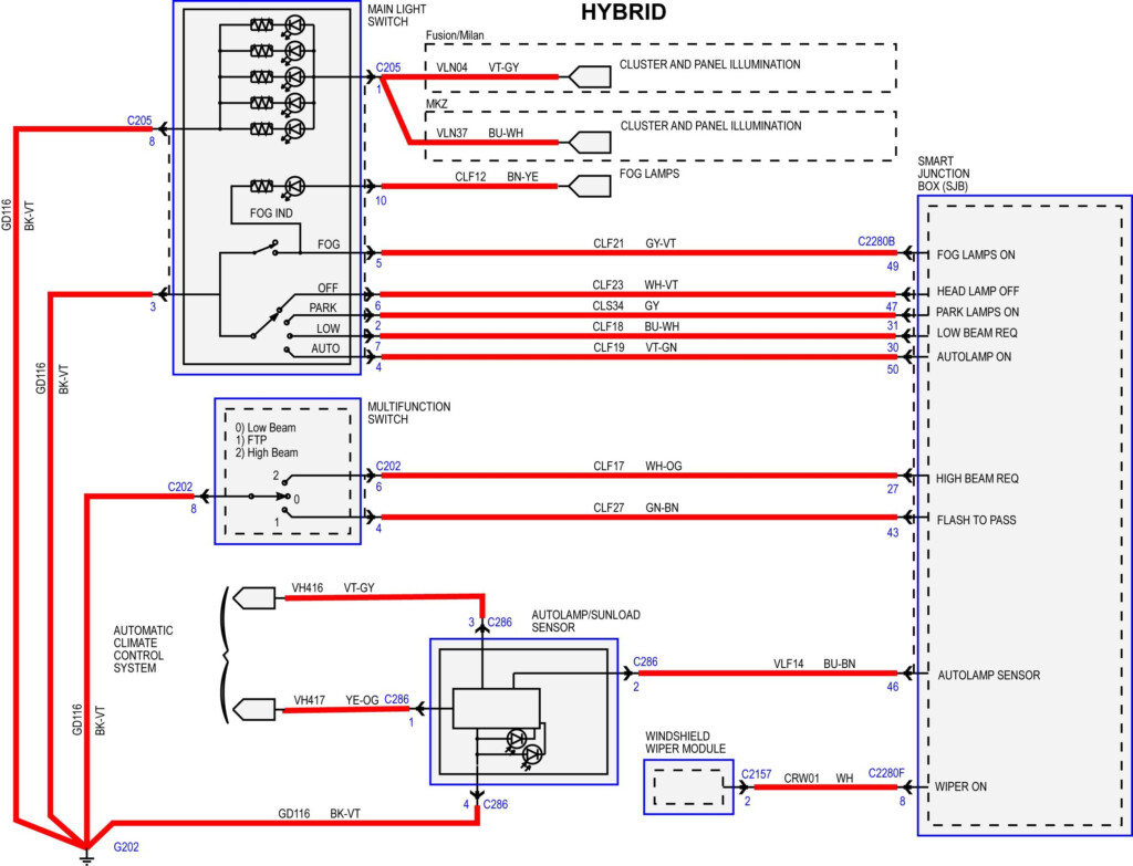 Ford Fusion Wiring Diagram Stereo