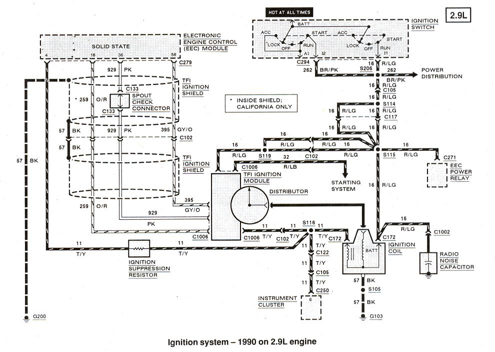 Ford Ranger Bronco II Electrical Diagrams At The Ranger Station