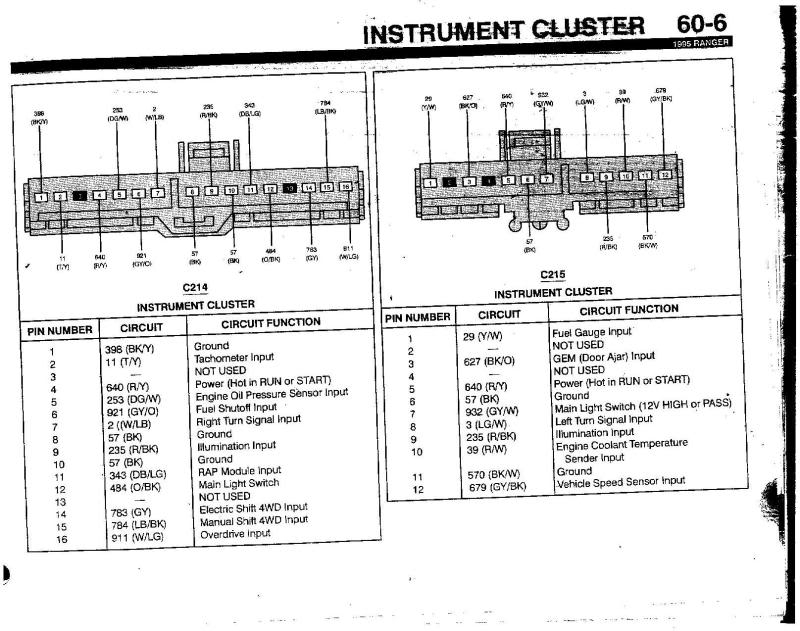 Ford Ranger Light Switch Wiring Diagram Wiring Diagram