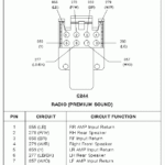 I Have A 1996 Econoline And I Am Replacing The Factory Stereo With An