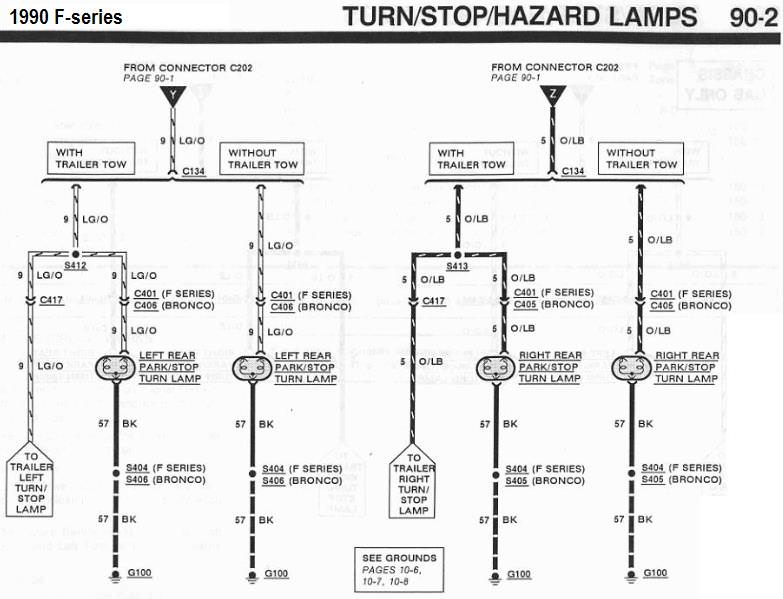 Tail Light Wiring 1991 F350 Ford Truck Enthusiasts Forums