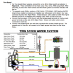 Windshield Wiper Motor Wiring Diagram Ford